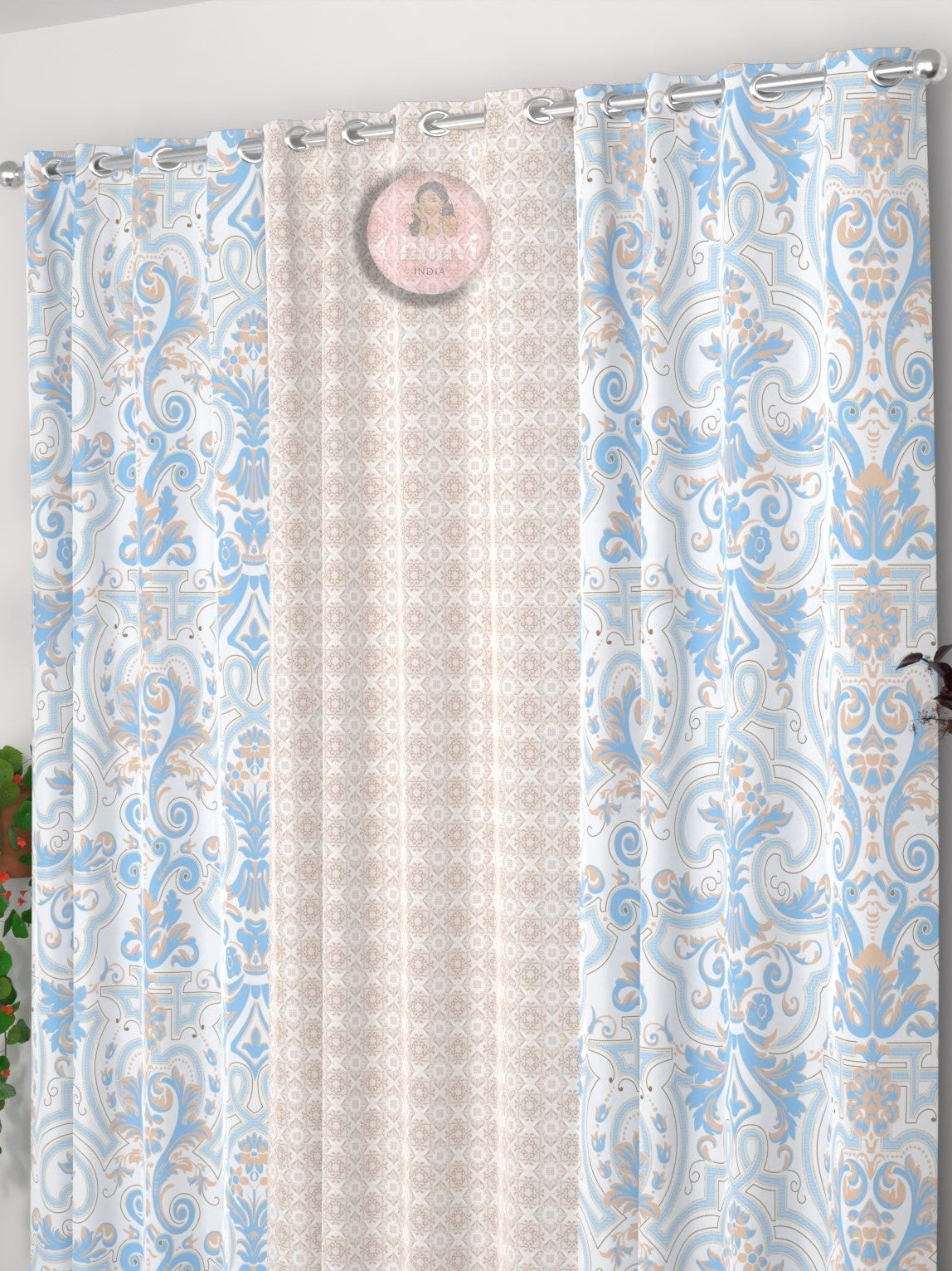 CHHAVI INDIA DESIGNER PRINTED DOOR CURTAIN
