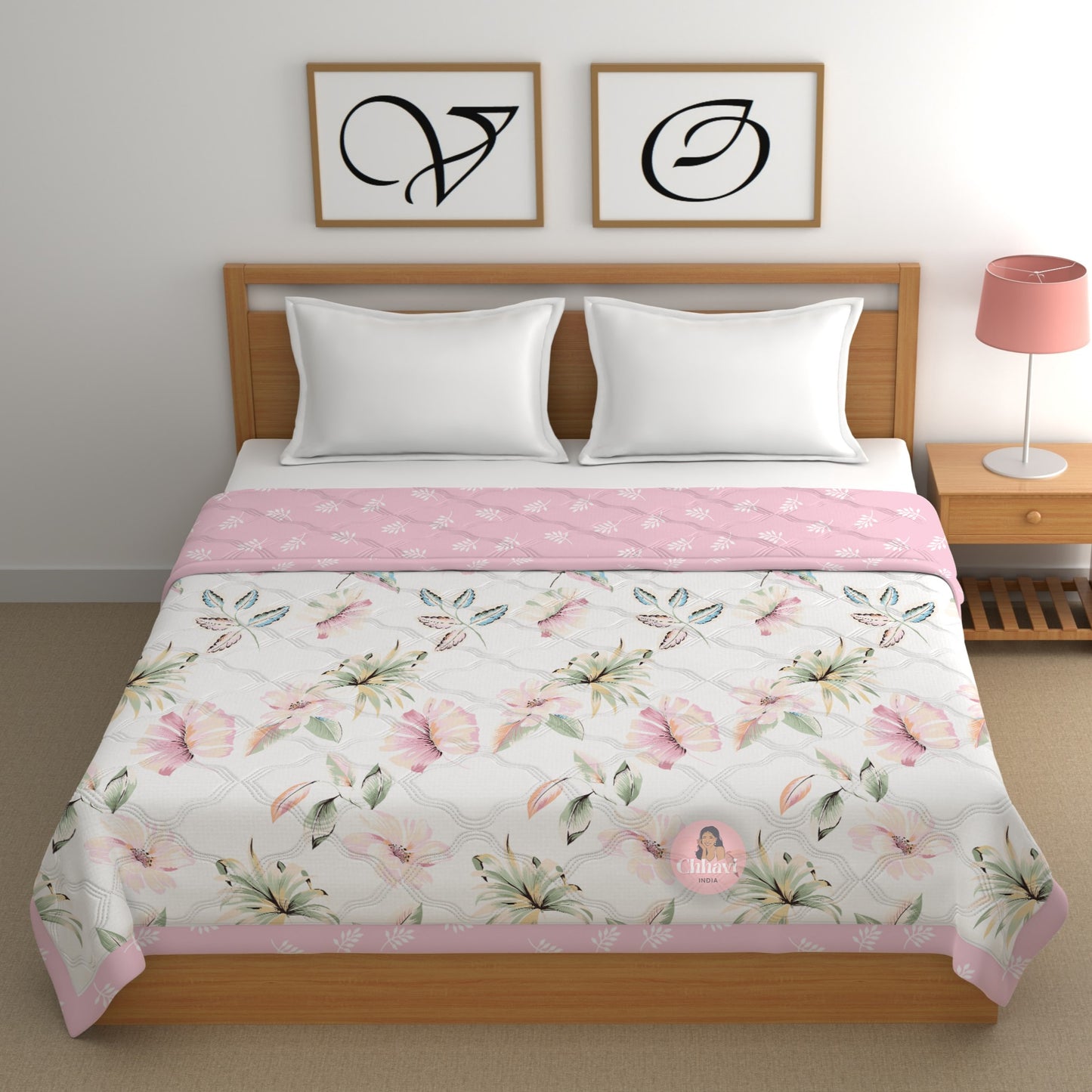 CHHAVI INDIA Printed Double Comforter for AC Room