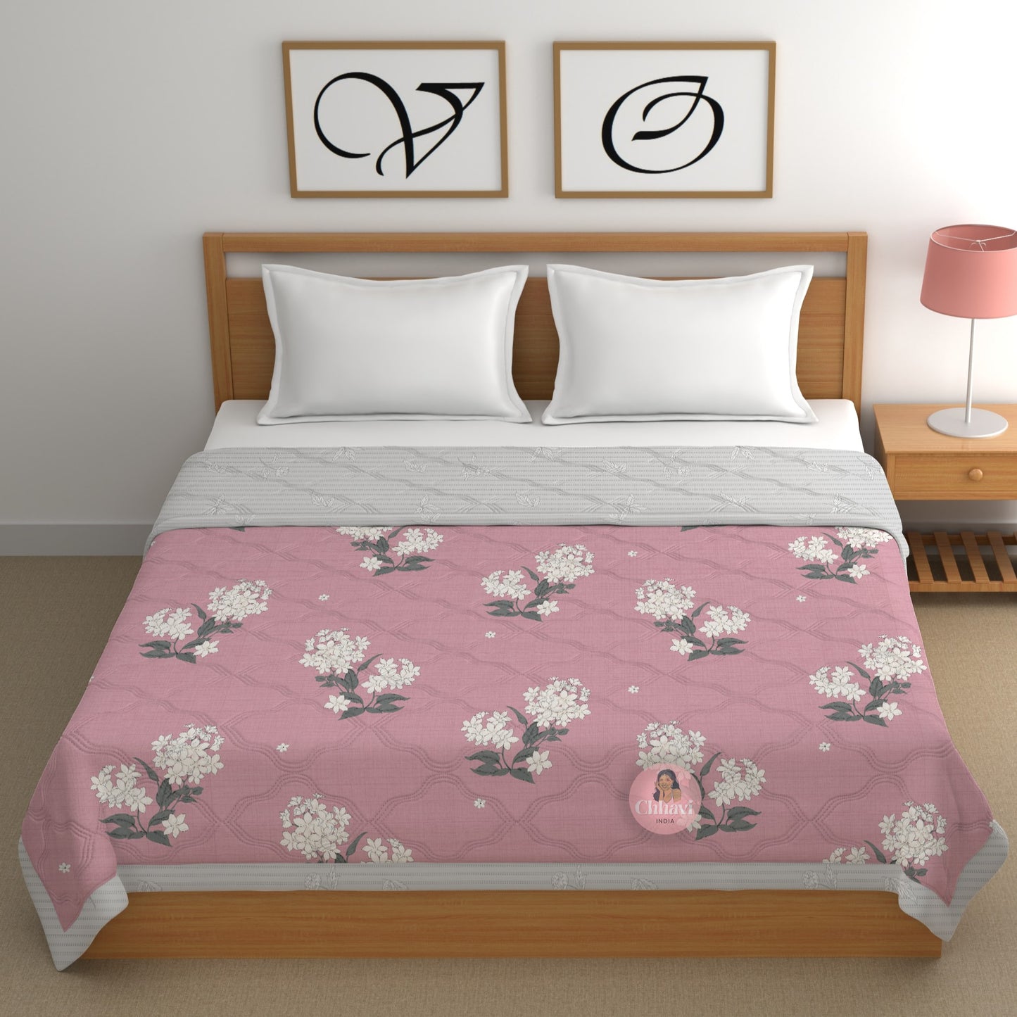 CHHAVI INDIA Printed Double Comforter for AC Room