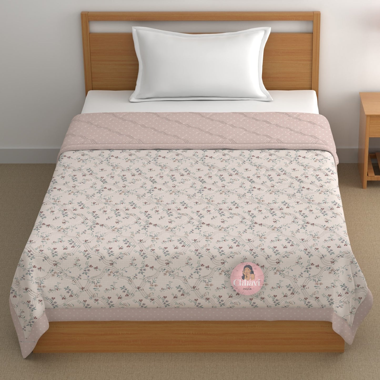 Chhavi india 210 TC single Bed Comforter