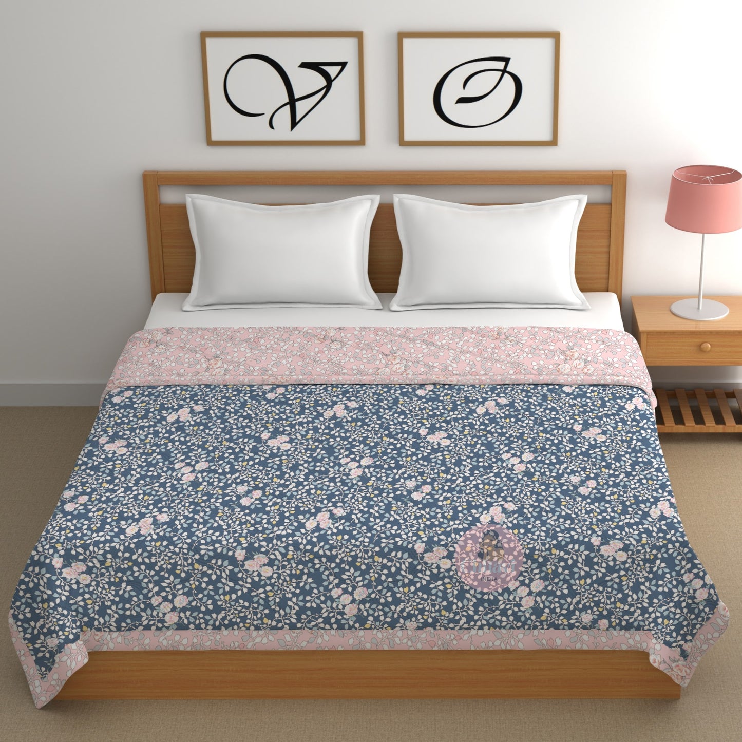 CHHAVI INDIA Printed Double Comforter for AC Room