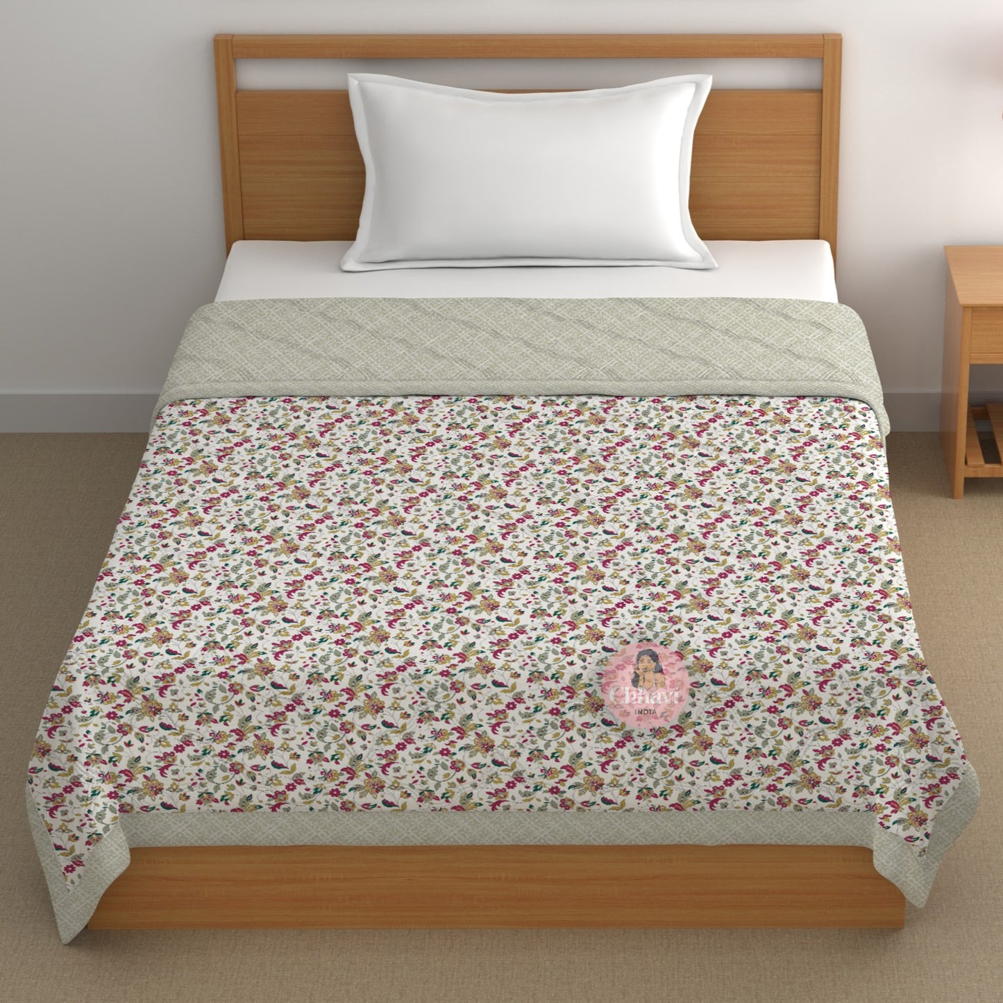 Chhavi india 210 TC single Bed Comforter