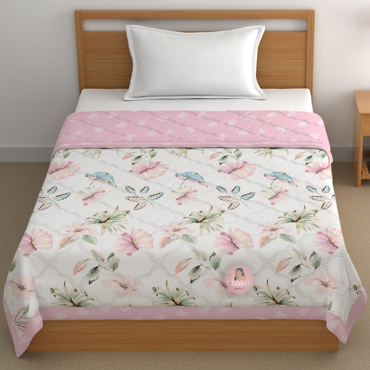 Chhavi india 210 TC single Bed Comforter