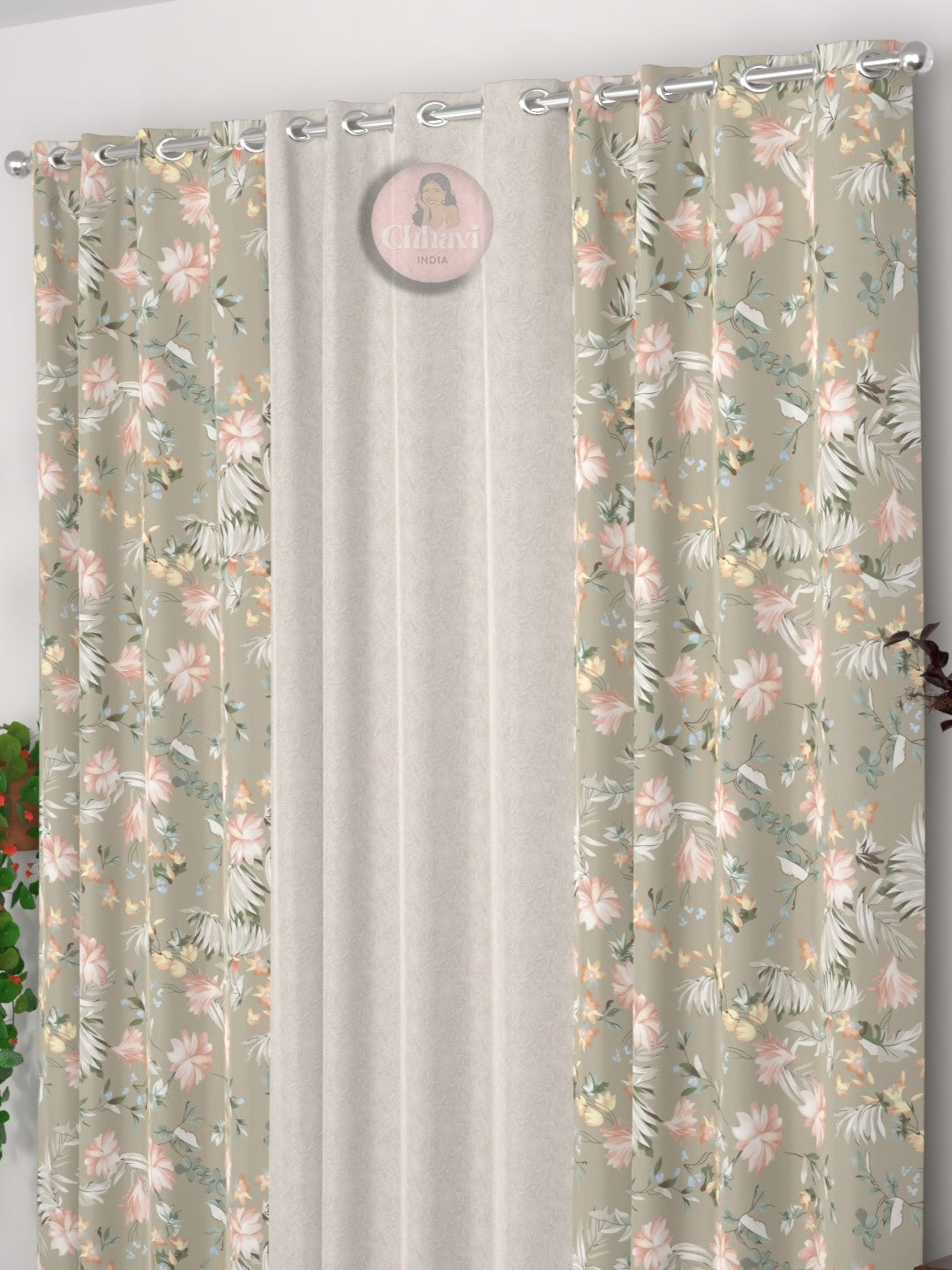 CHHAVI INDIA DESIGNER PRINTED DOOR CURTAIN