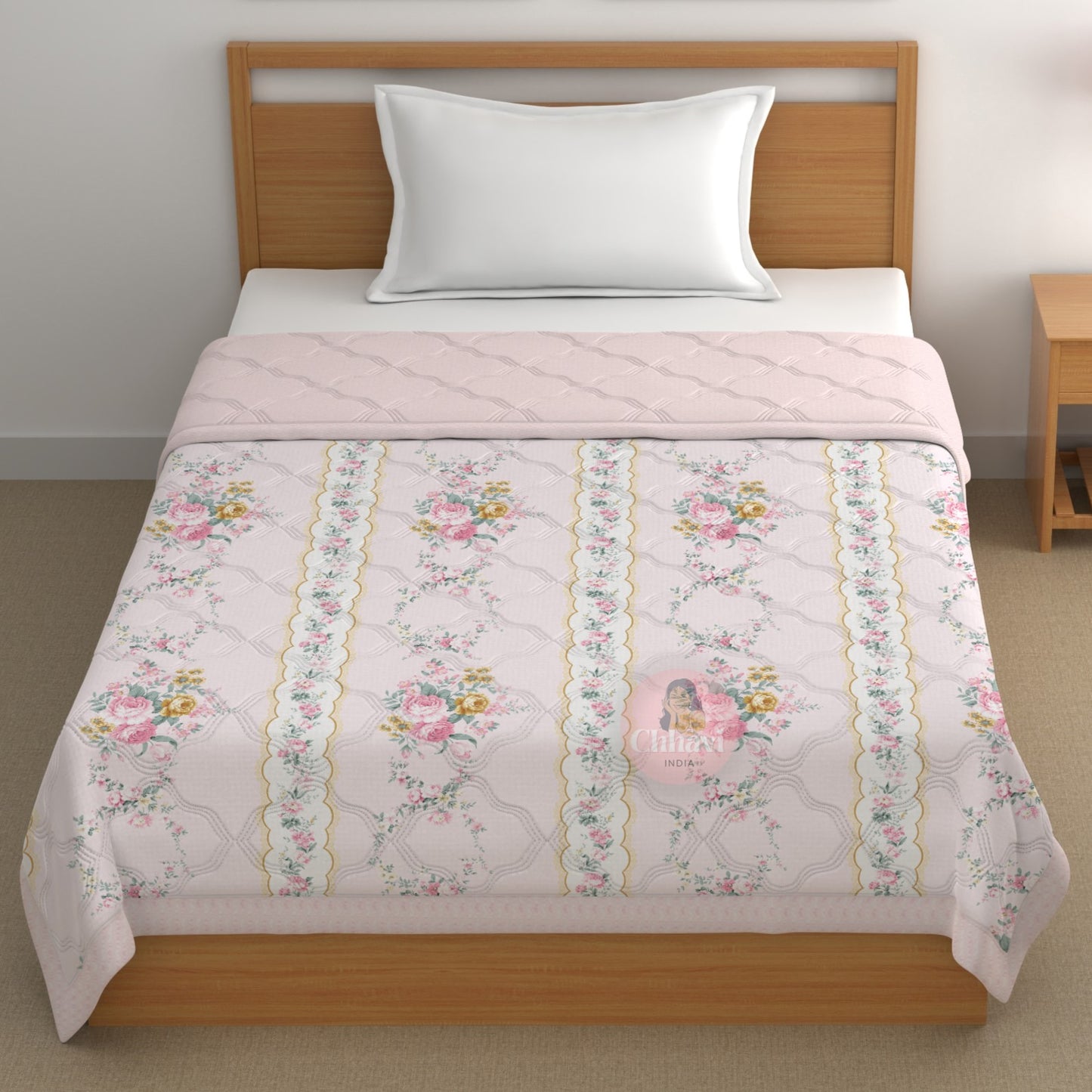 Chhavi india 210 TC single Bed Comforter