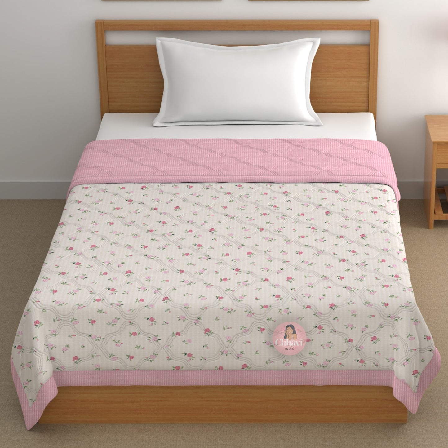 Chhavi india 210 TC single Bed Comforter
