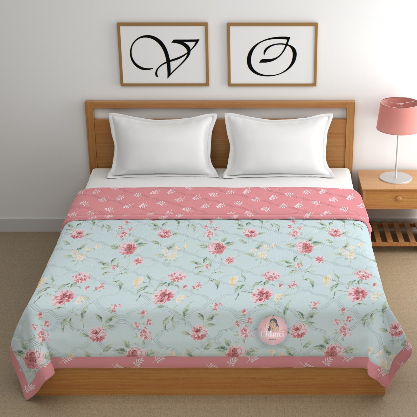 CHHAVI INDIA Printed Double Comforter for AC Room