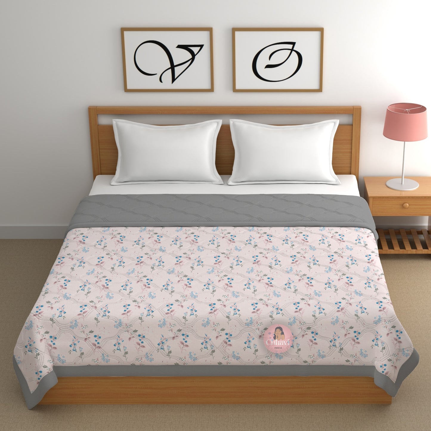 CHHAVI INDIA Printed Double Comforter for AC Room