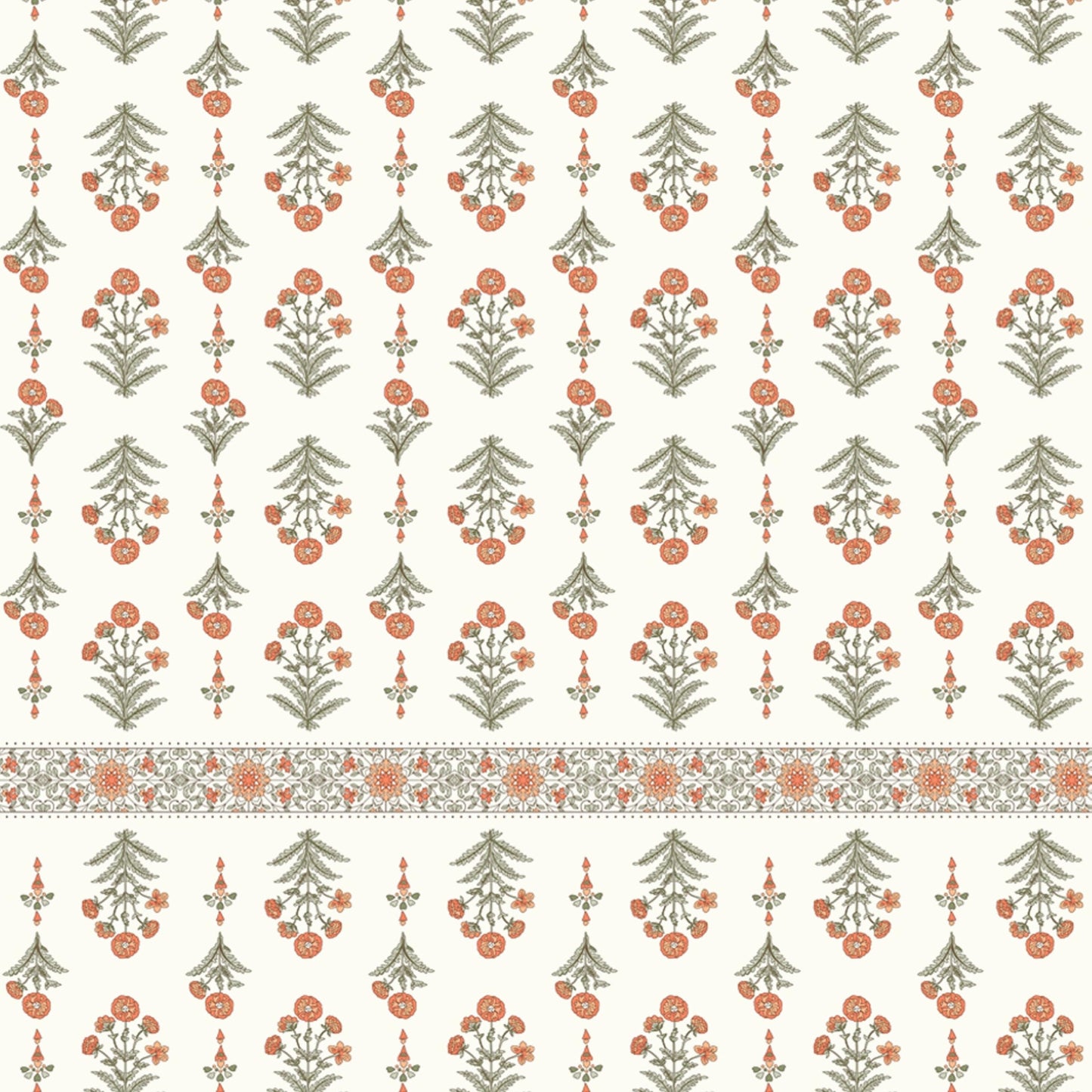 CHHAVI INDIA DESIGNER PRINTED 8 FEET DOOR CURTAIN PACK OF 4