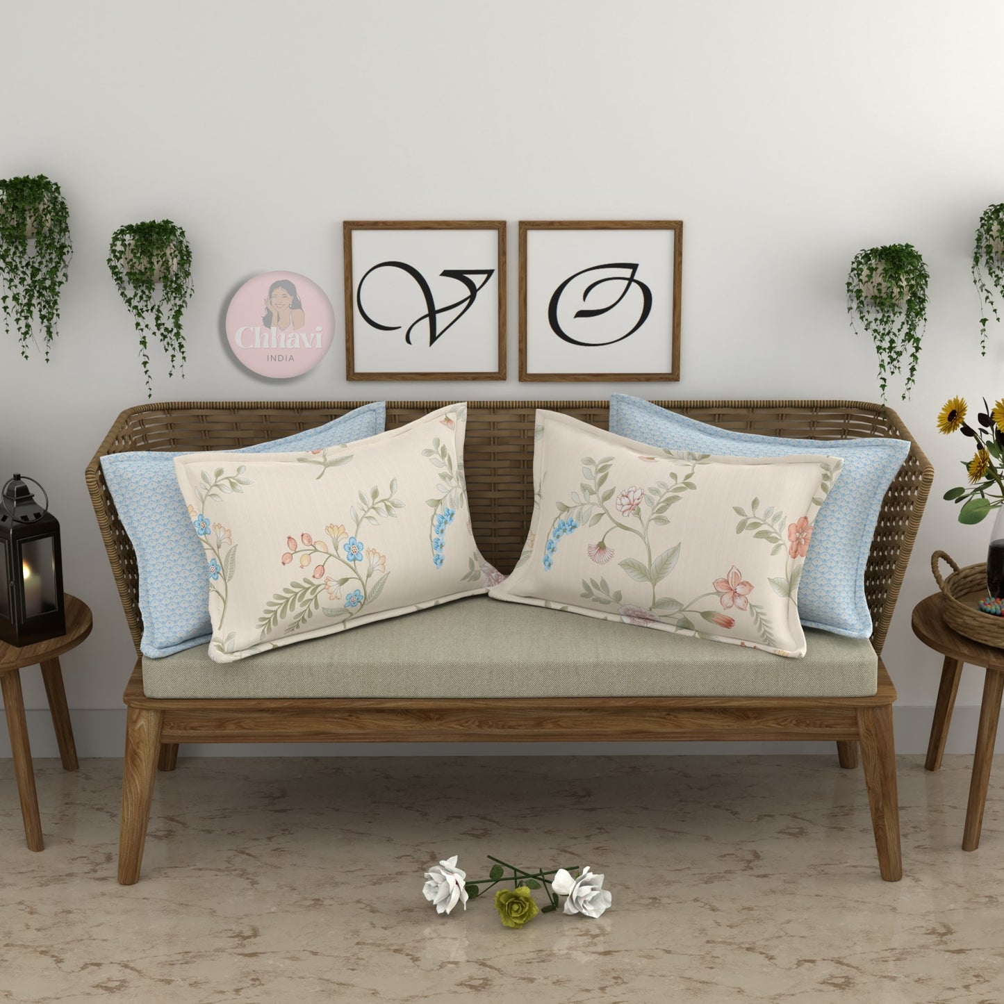 CHHAVI INDIA Microfiber Pillow Cover