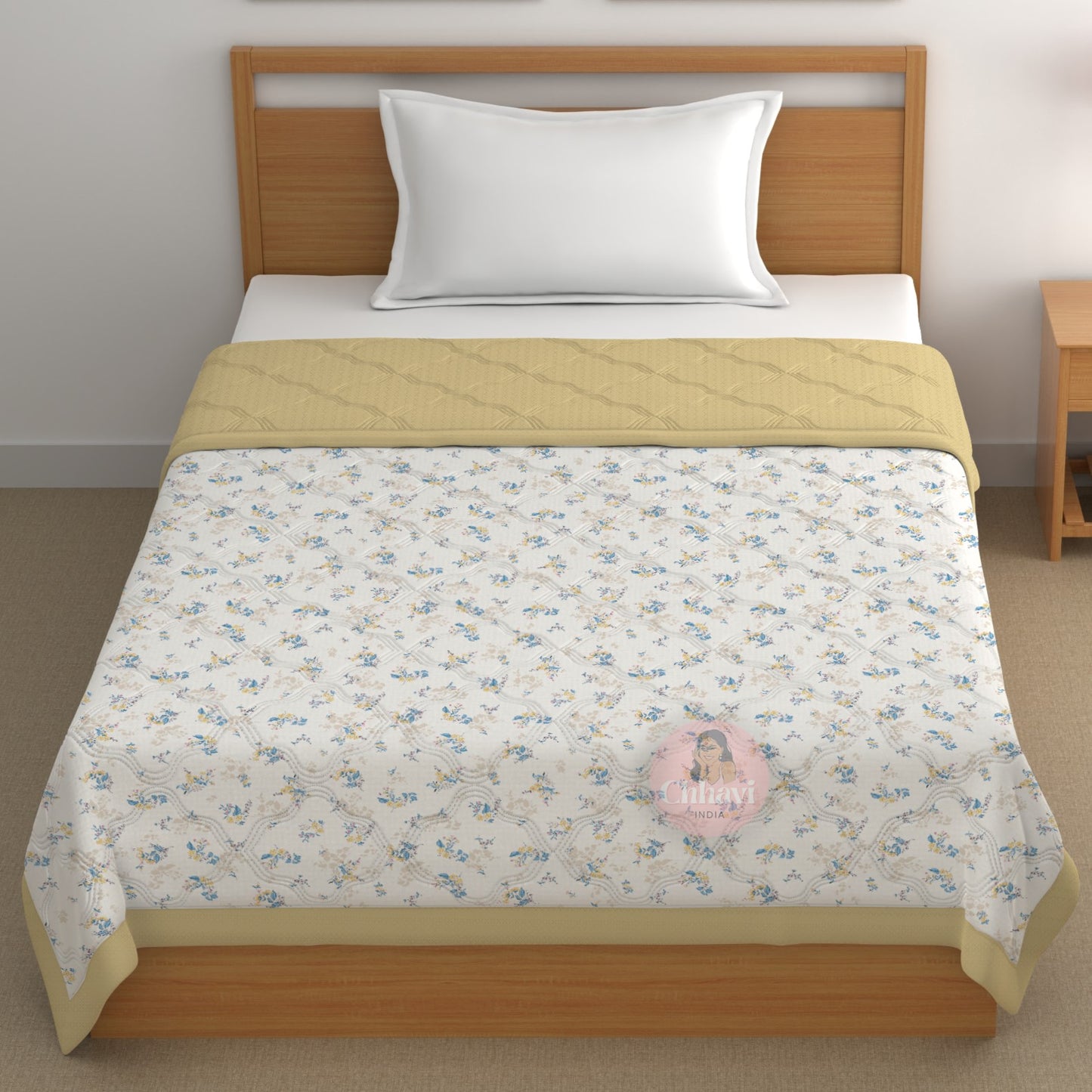 Chhavi india 210 TC single Bed Comforter