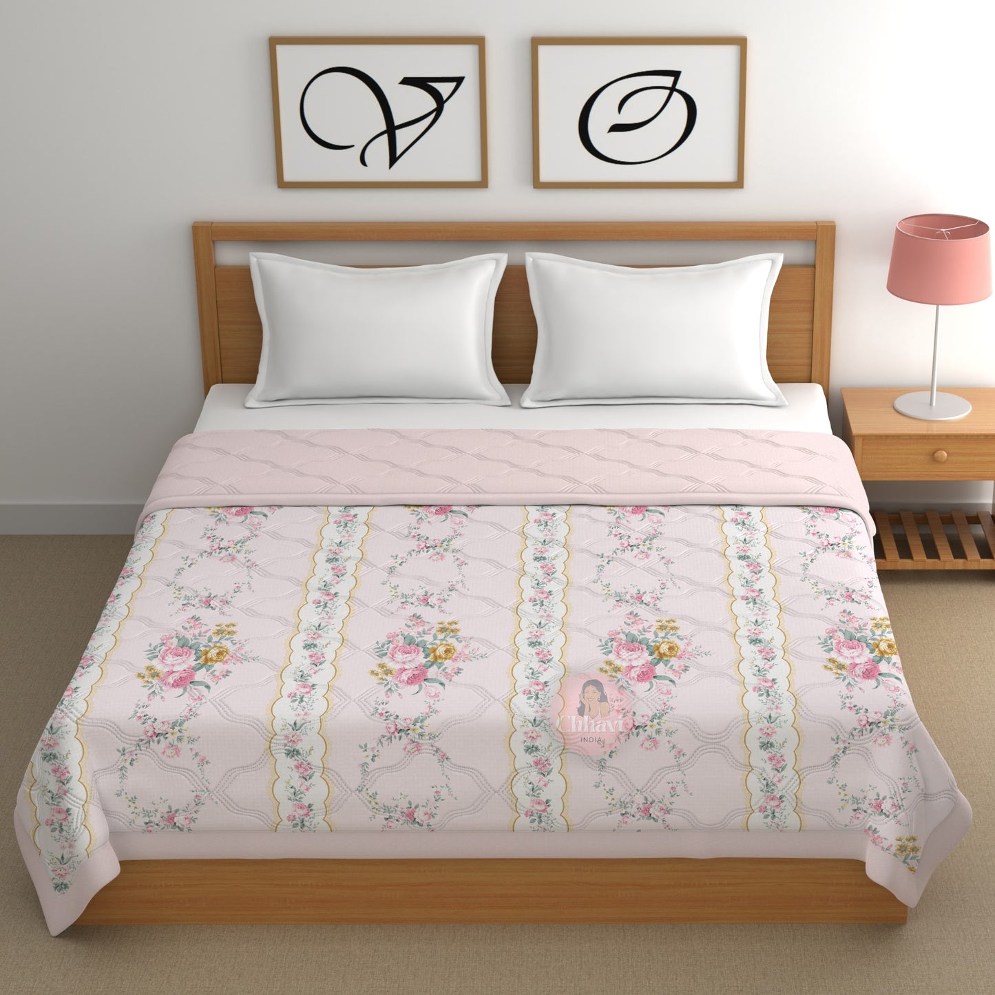 CHHAVI INDIA Printed Double Comforter for AC Room