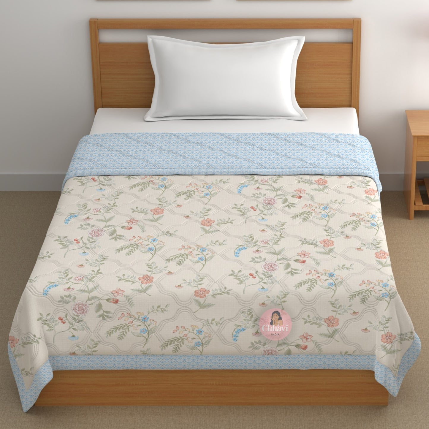 Chhavi india 210 TC single Bed Comforter