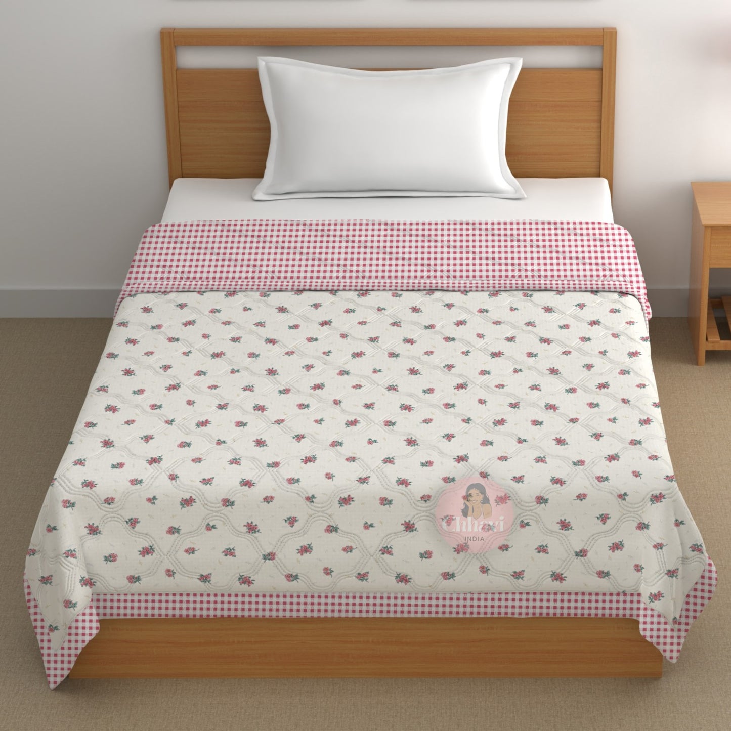 Chhavi india 210 TC single Bed Comforter