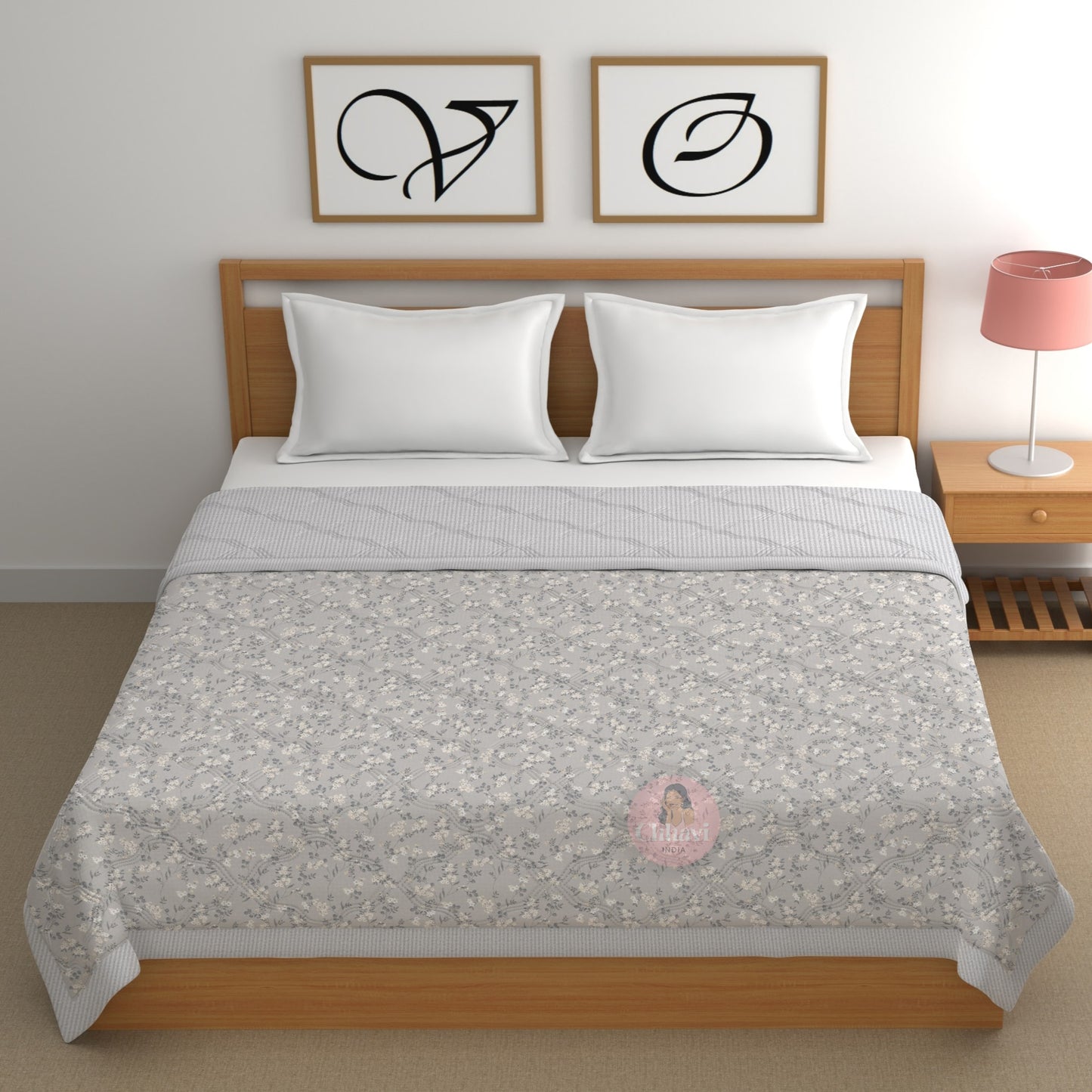 CHHAVI INDIA Printed Double Comforter for AC Room