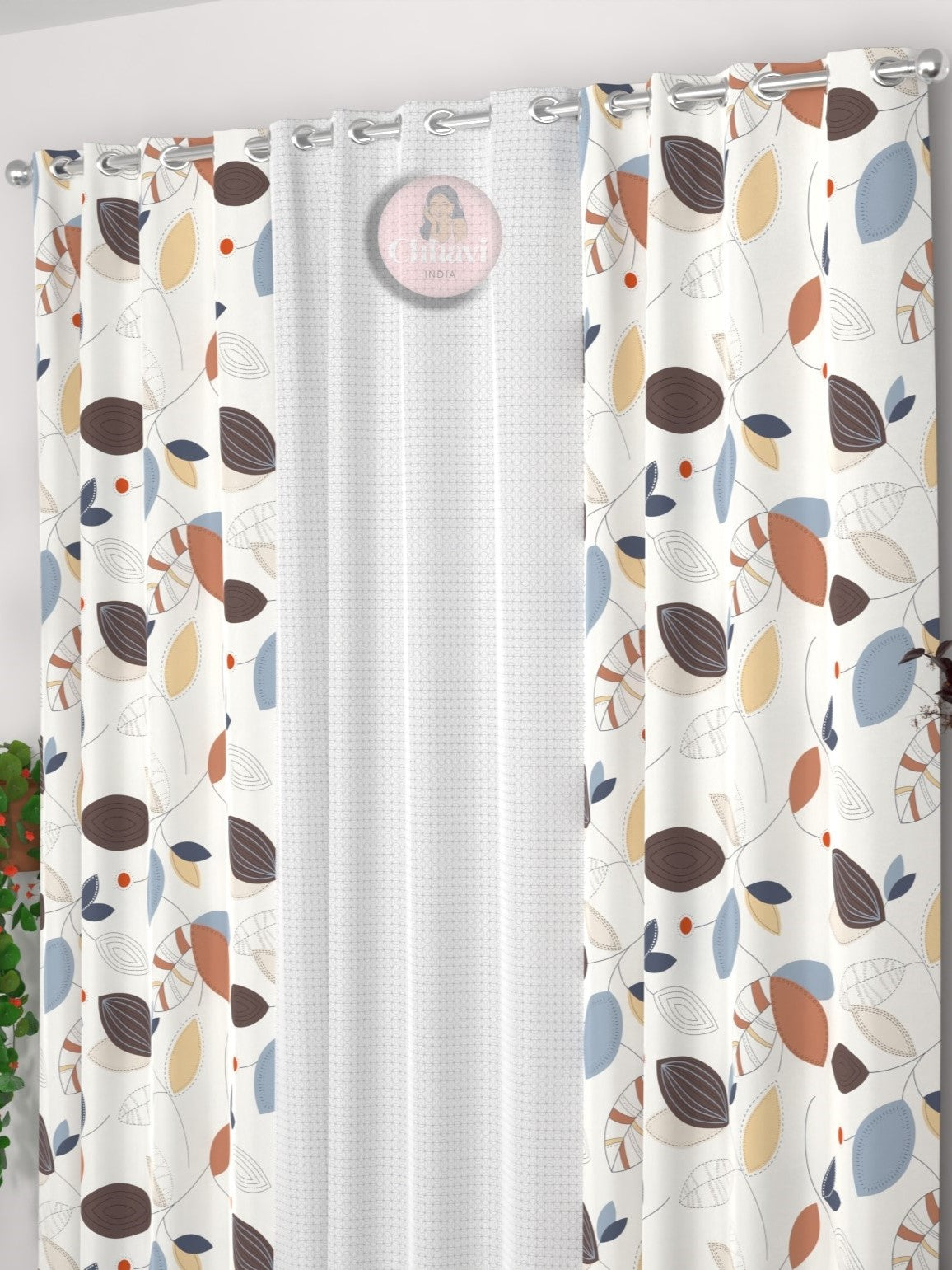 CHHAVI INDIA DESIGNER PRINTED DOOR CURTAIN