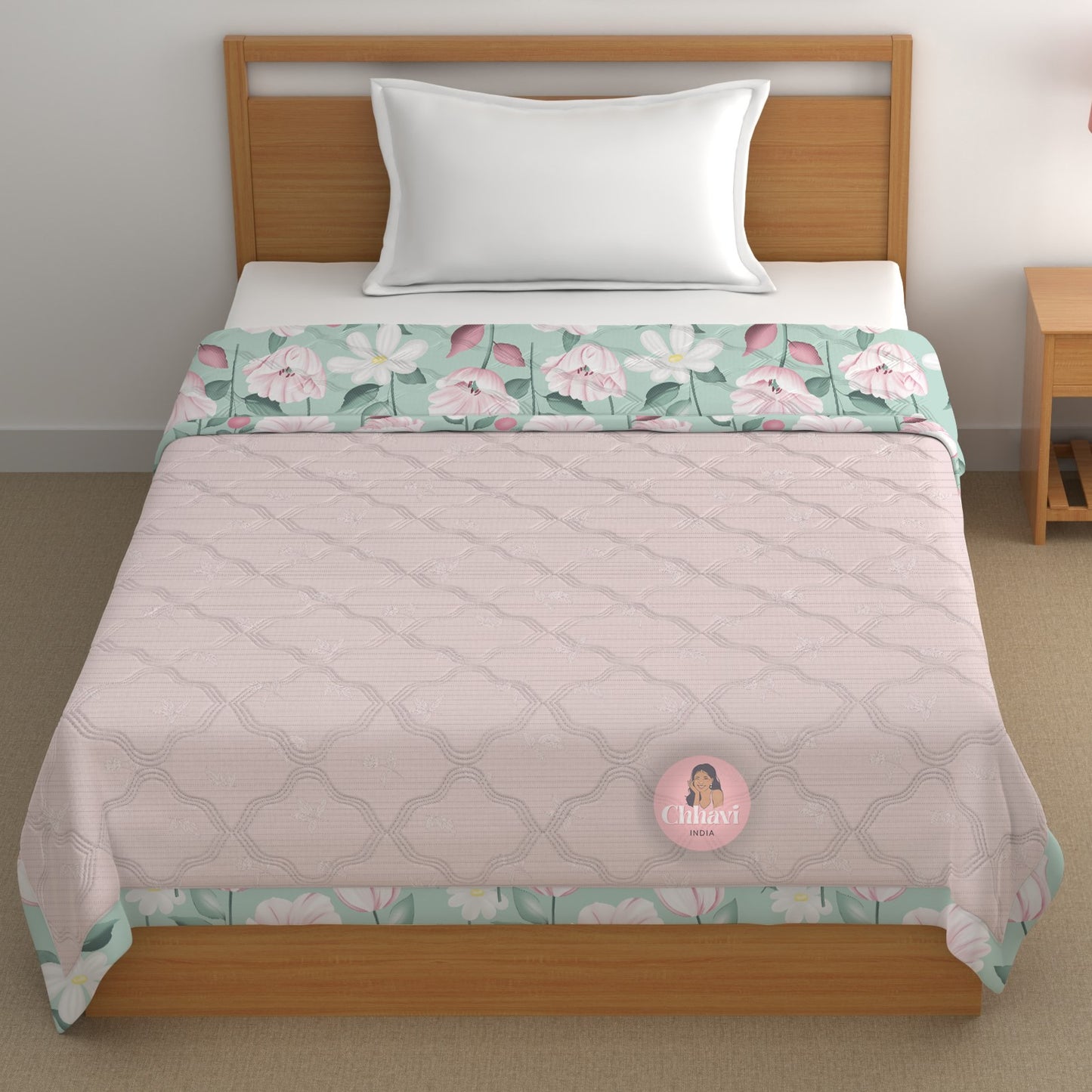 Chhavi india 210 TC single Bed Comforter