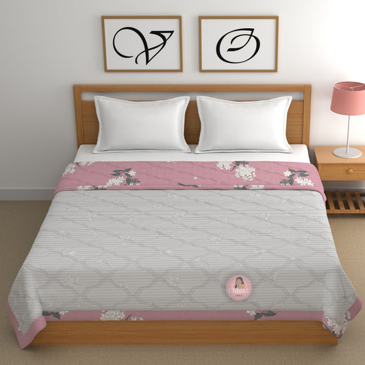 CHHAVI INDIA Printed Double Comforter for AC Room