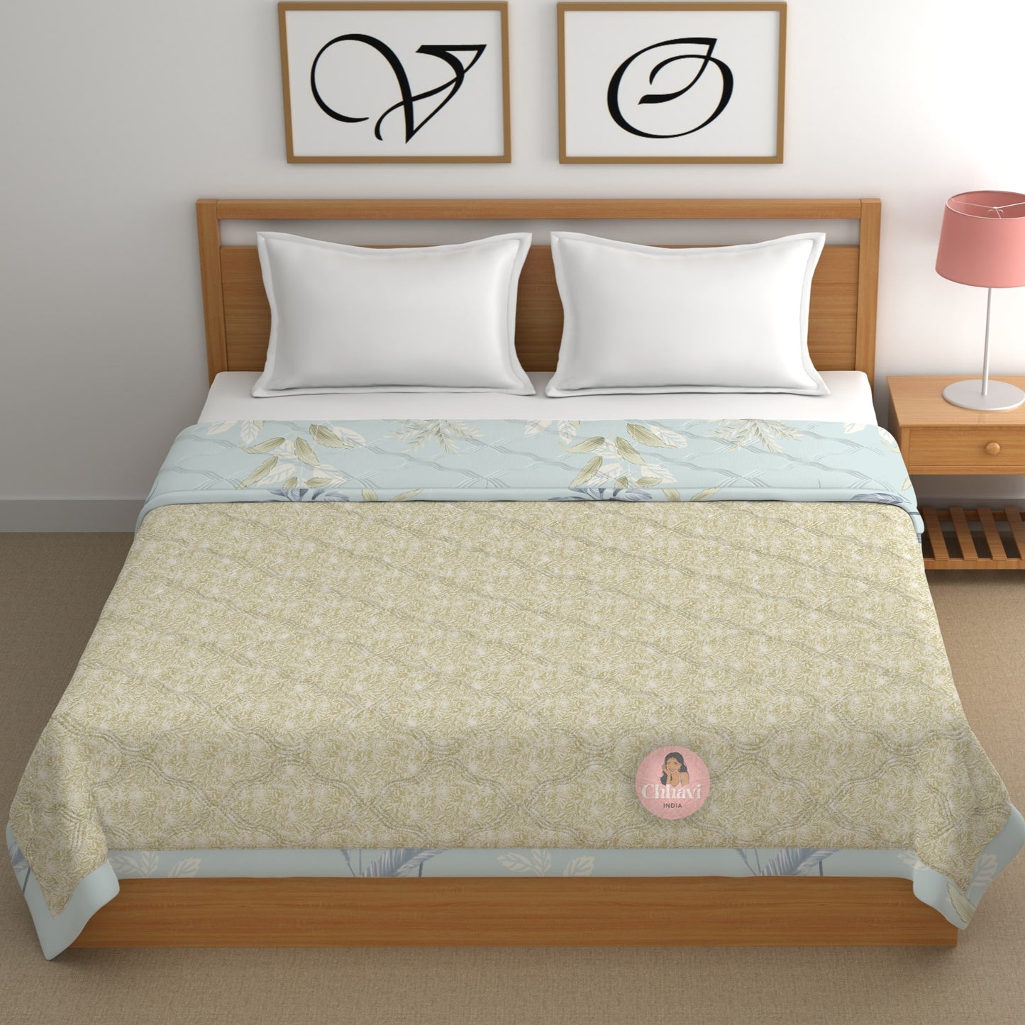 CHHAVI INDIA Printed Double Comforter for AC Room