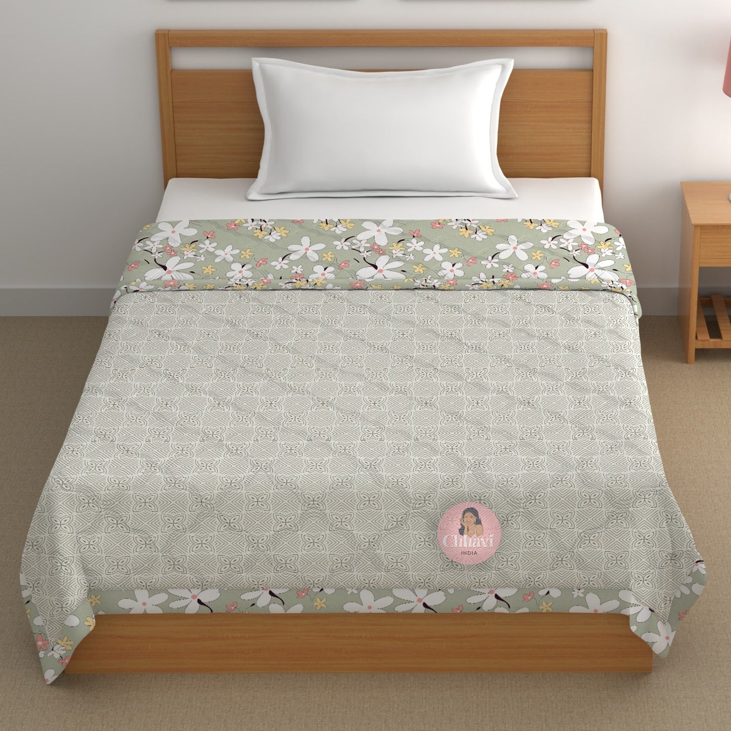 Chhavi india 210 TC single Bed Comforter