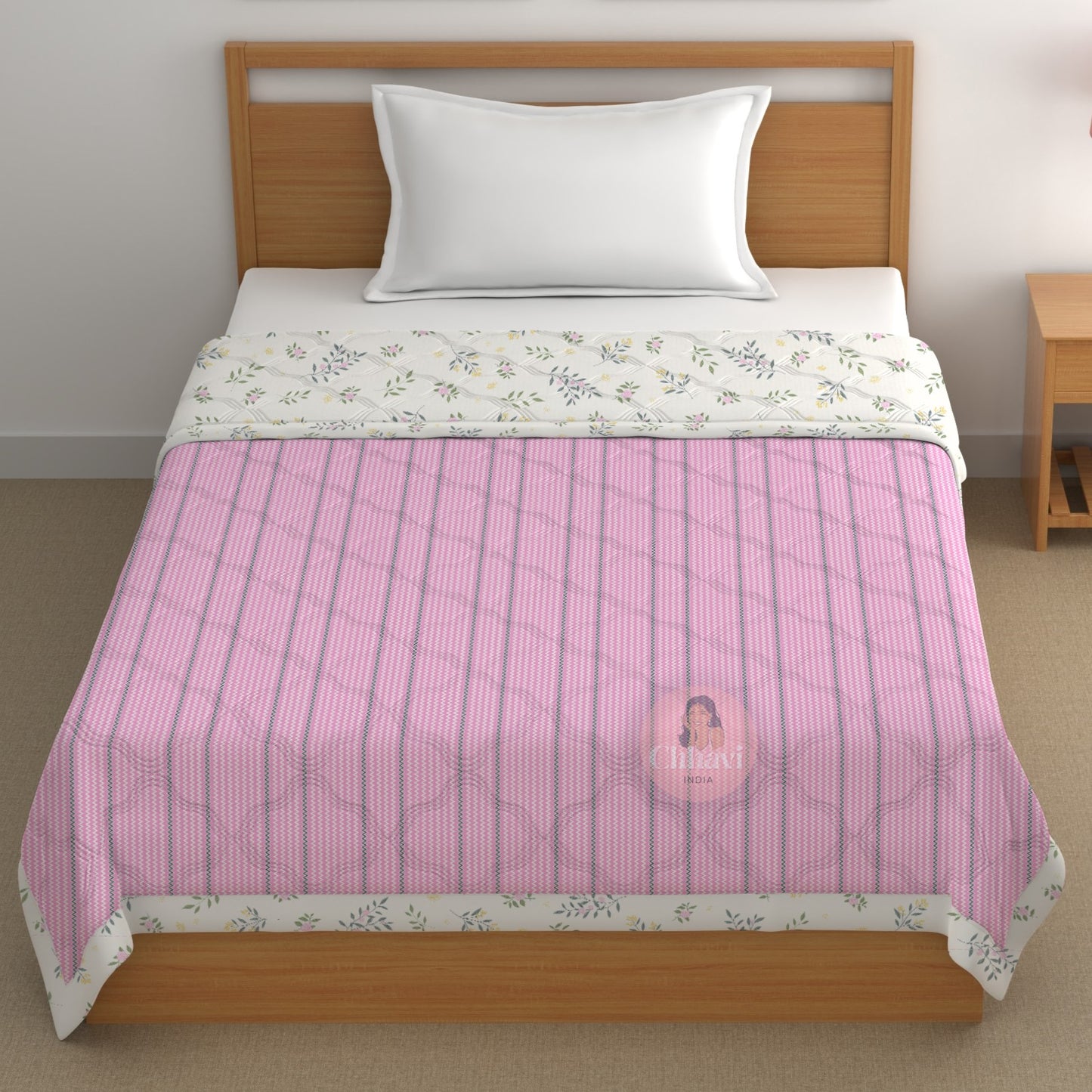 Chhavi india 210 TC single Bed Comforter