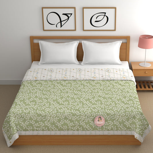 CHHAVI INDIA Printed Double Comforter for AC Room