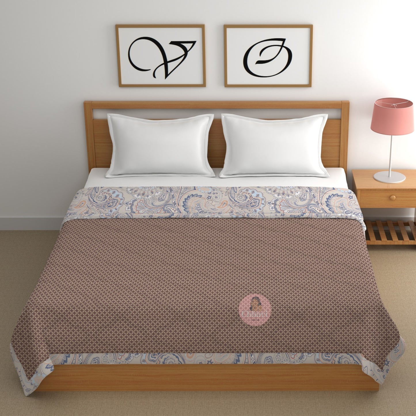 CHHAVI INDIA Printed Double Comforter for AC Room