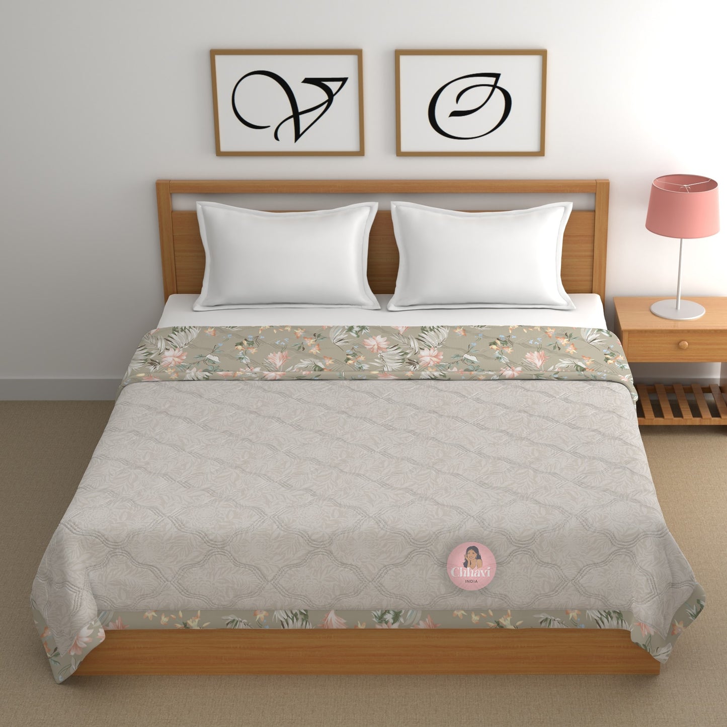 CHHAVI INDIA Printed Double Comforter for AC Room