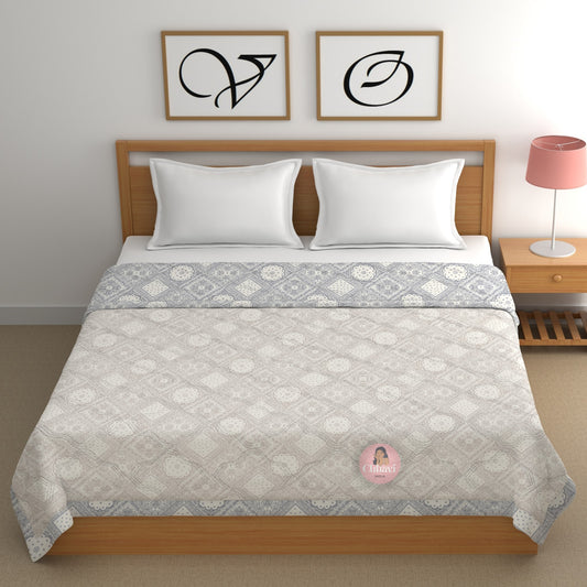 CHHAVI INDIA Printed Double Comforter for AC Room