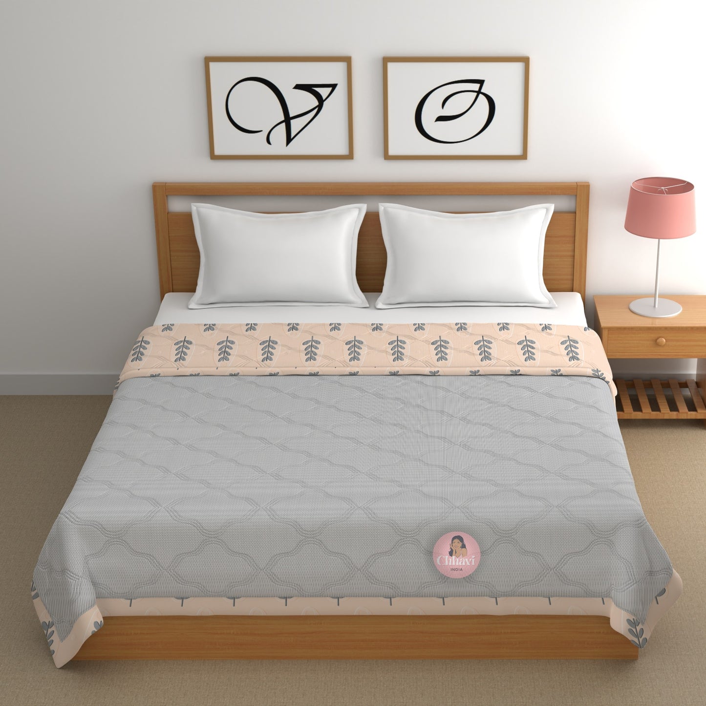CHHAVI INDIA Printed Double Comforter for AC Room