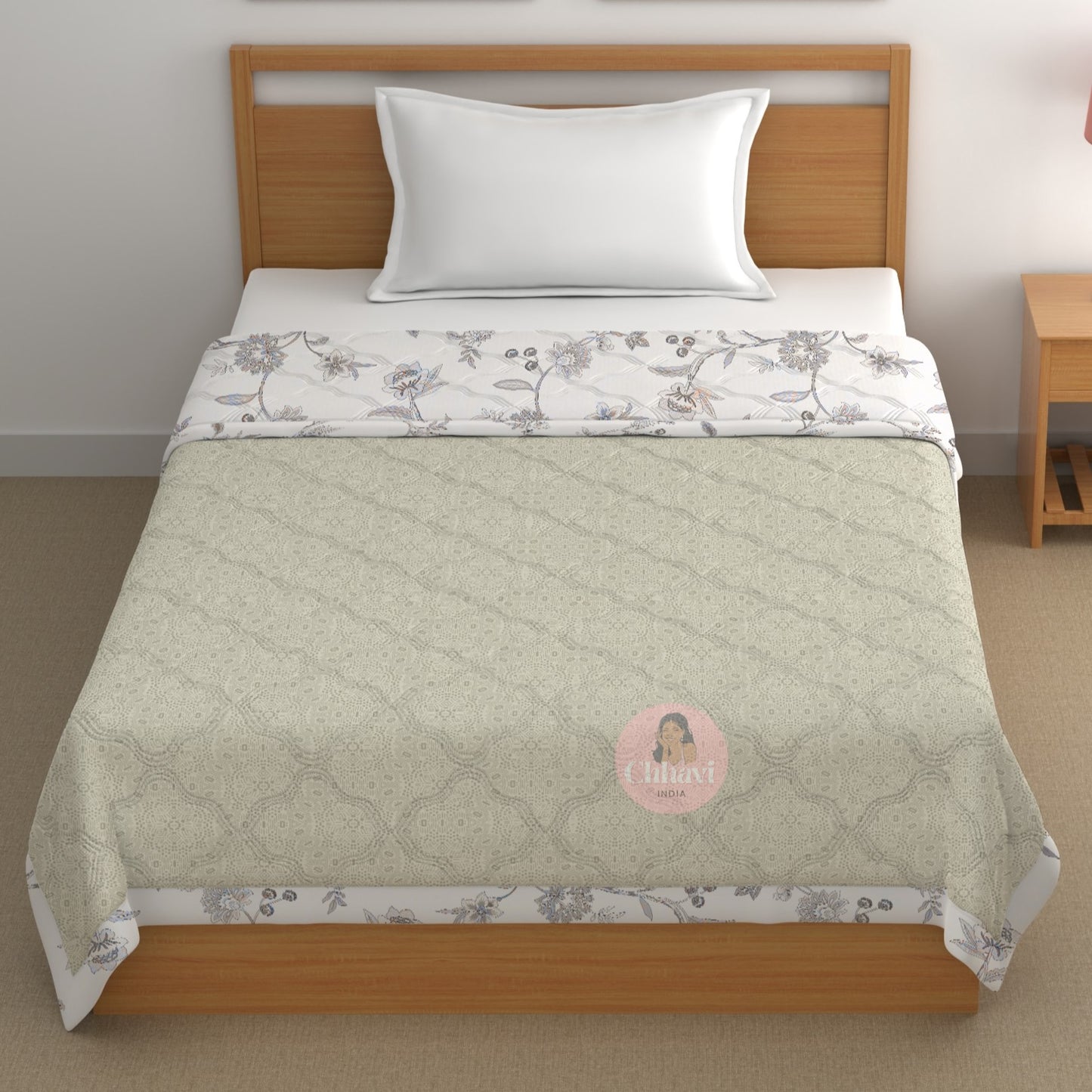 Chhavi india 210 TC single Bed Comforter