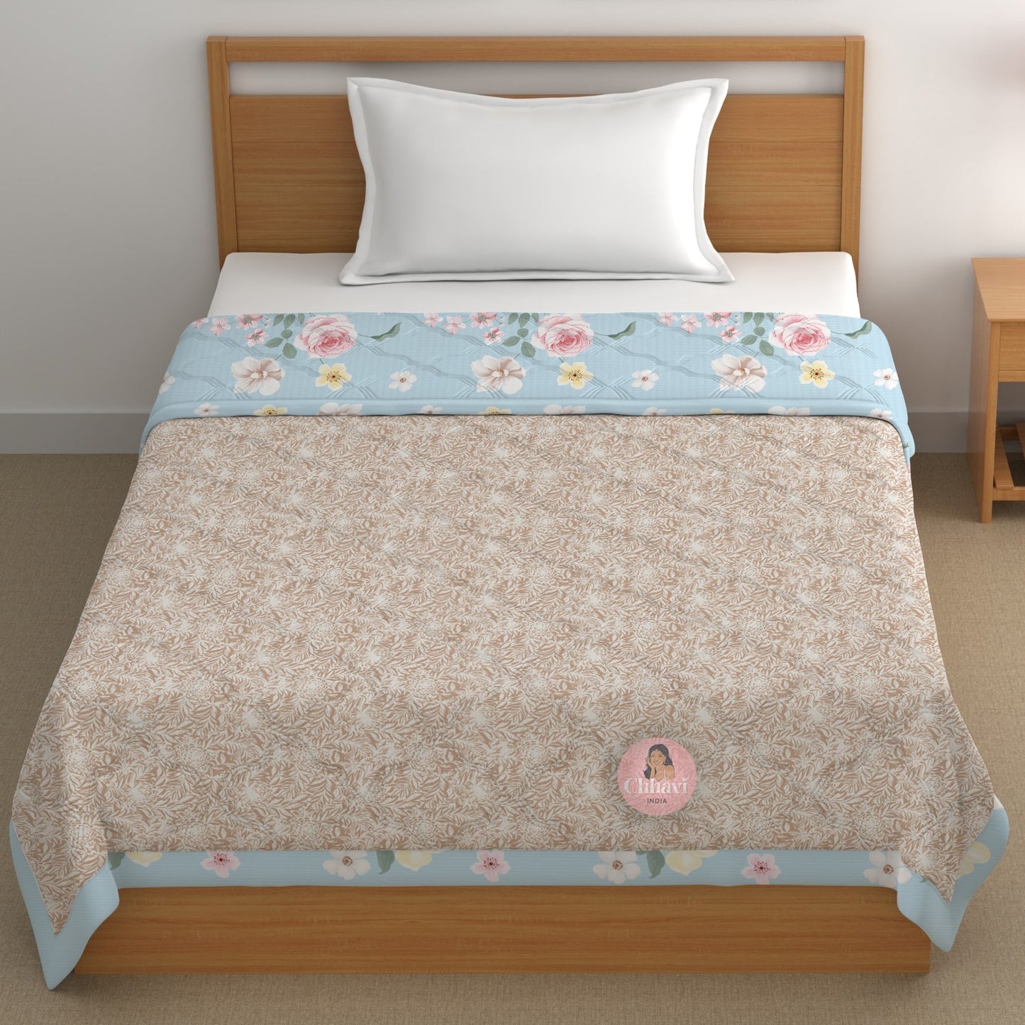 Chhavi india 210 TC single Bed Comforter