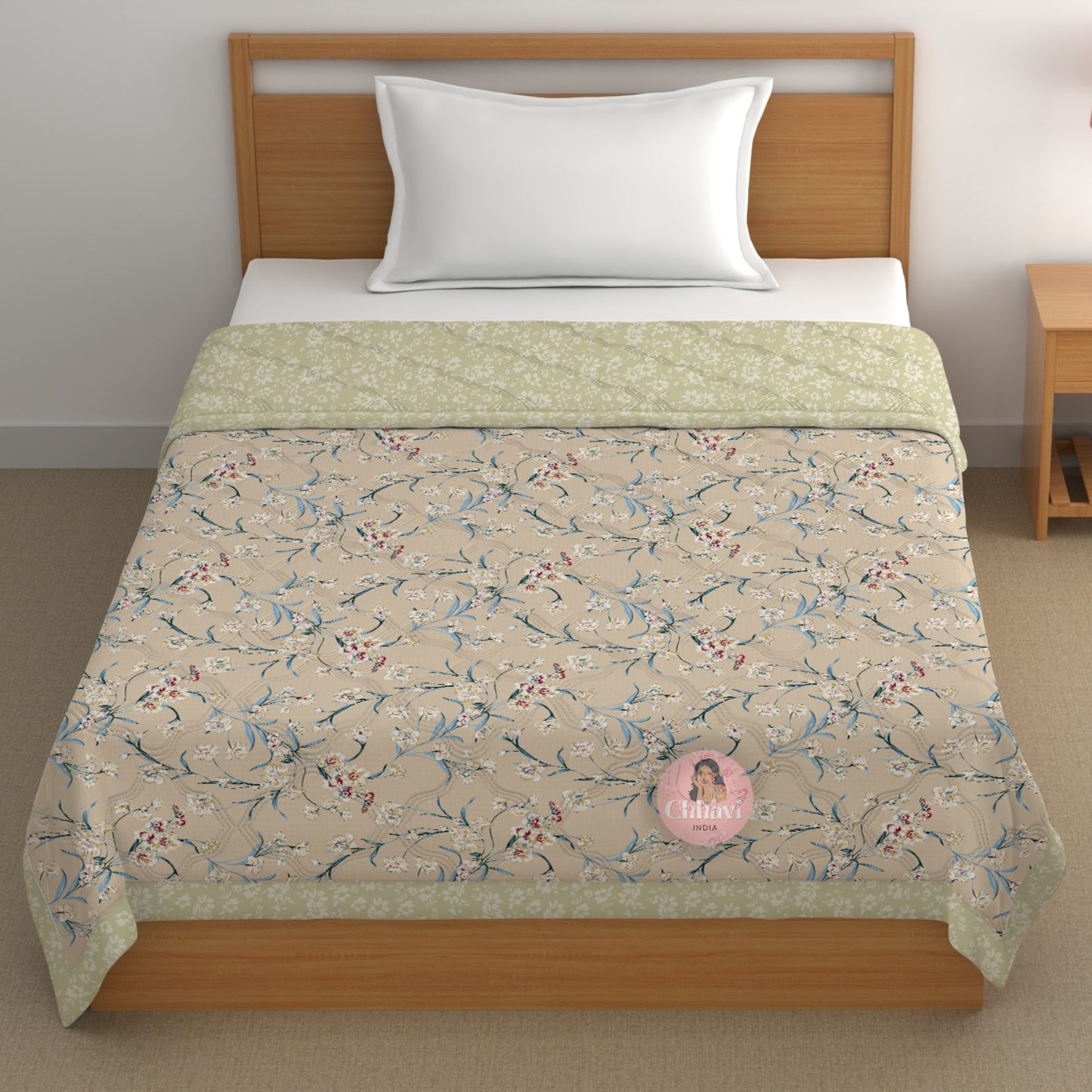 Chhavi india 210 TC single Bed Comforter