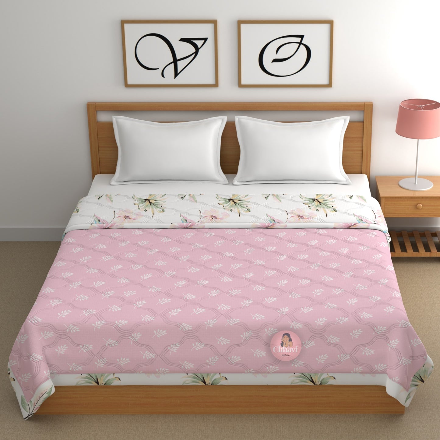CHHAVI INDIA Printed Double Comforter for AC Room