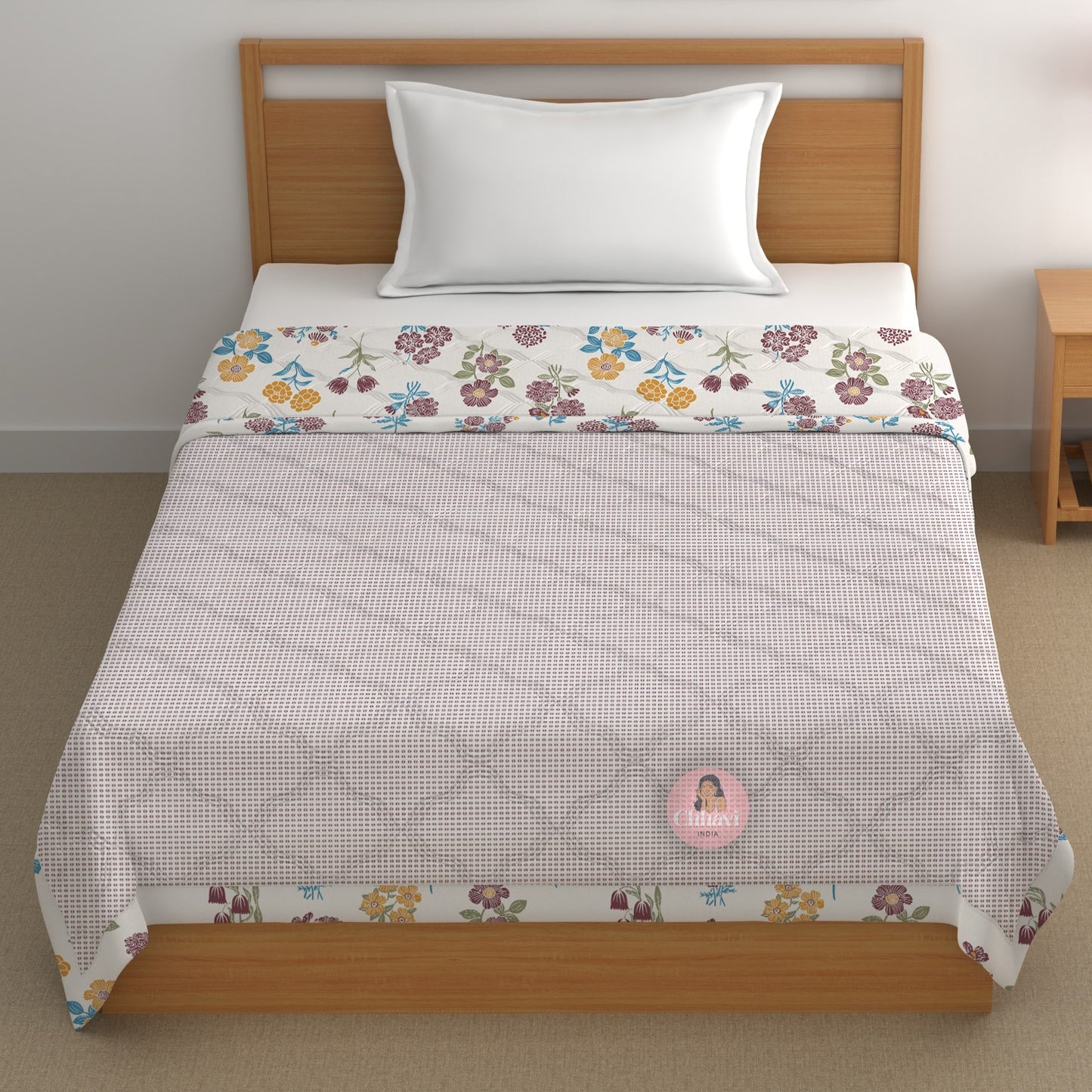 Chhavi india 210 TC single Bed Comforter