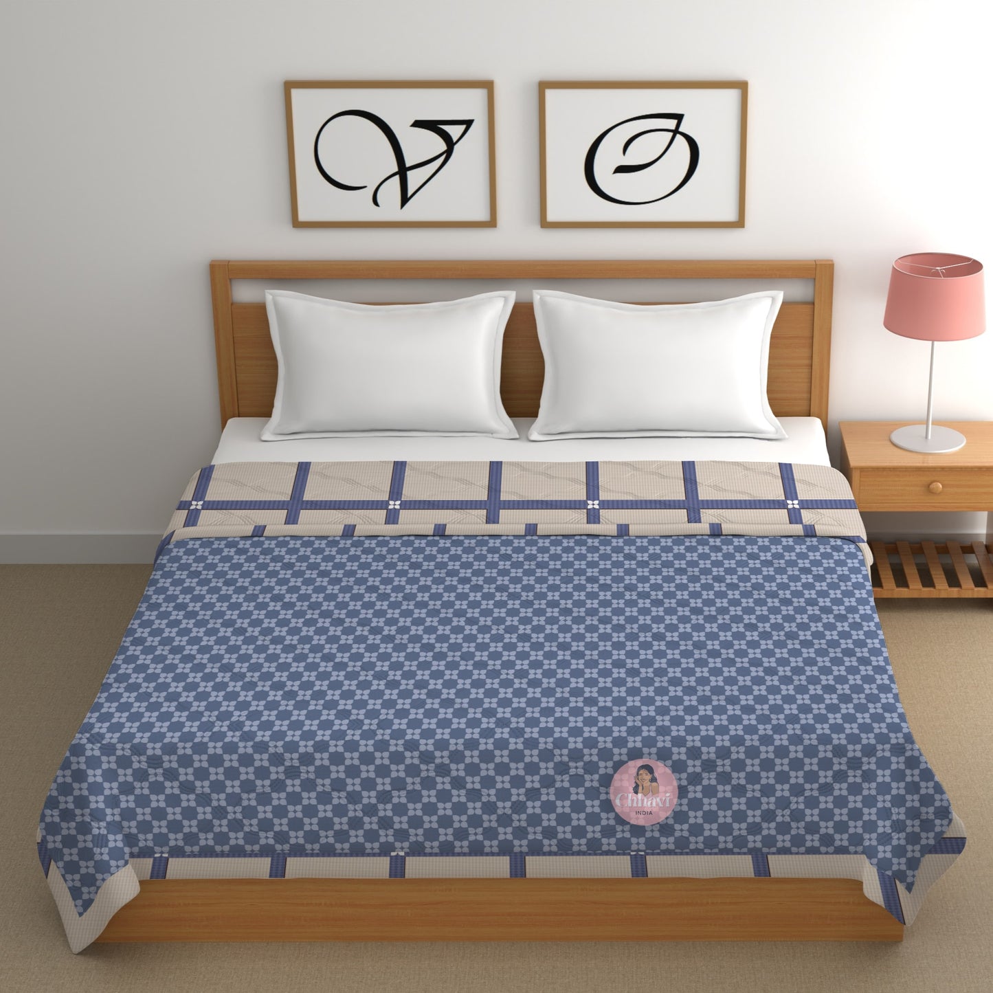 CHHAVI INDIA Printed Double Comforter for AC Room