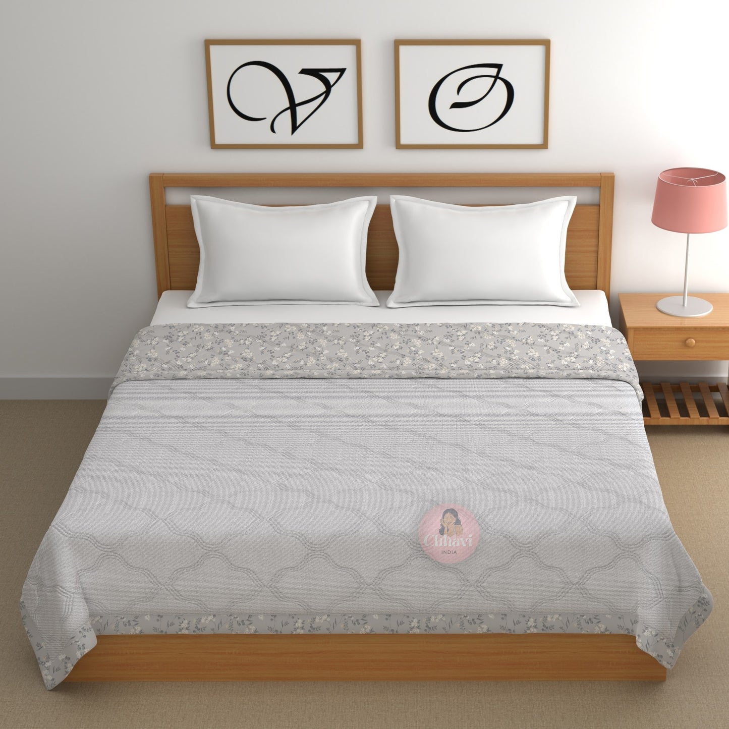 CHHAVI INDIA Printed Double Comforter for AC Room