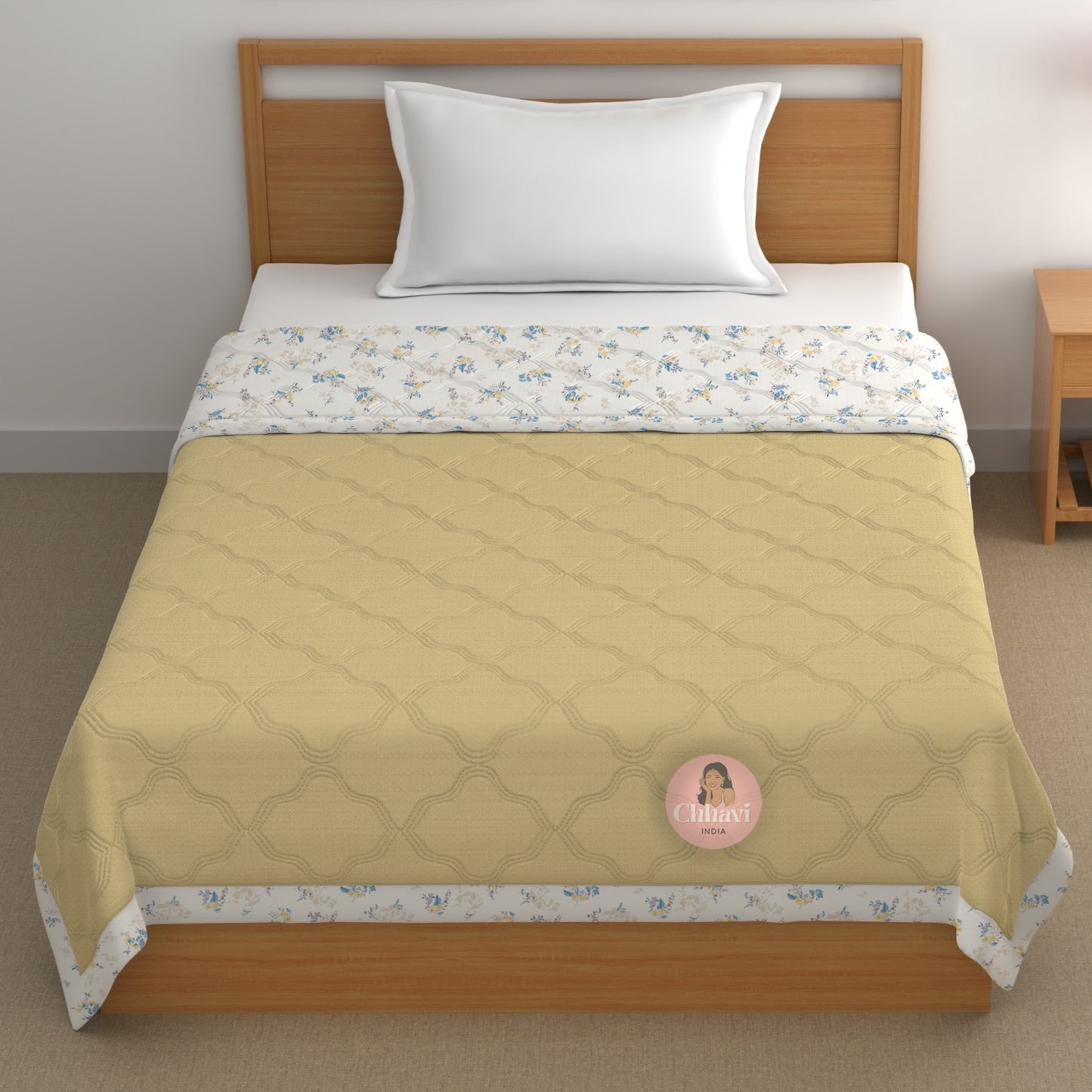 Chhavi india 210 TC single Bed Comforter