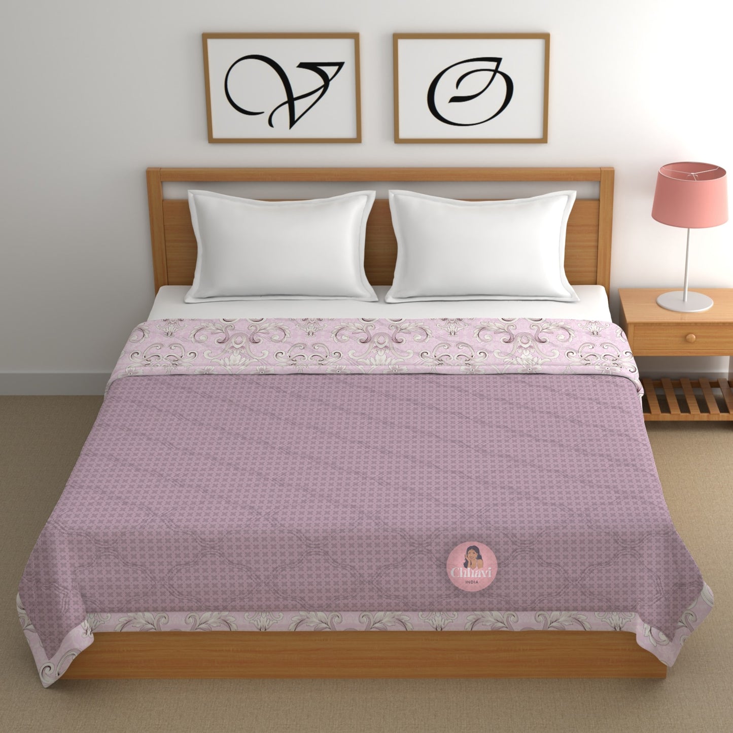 CHHAVI INDIA Printed Double Comforter for AC Room