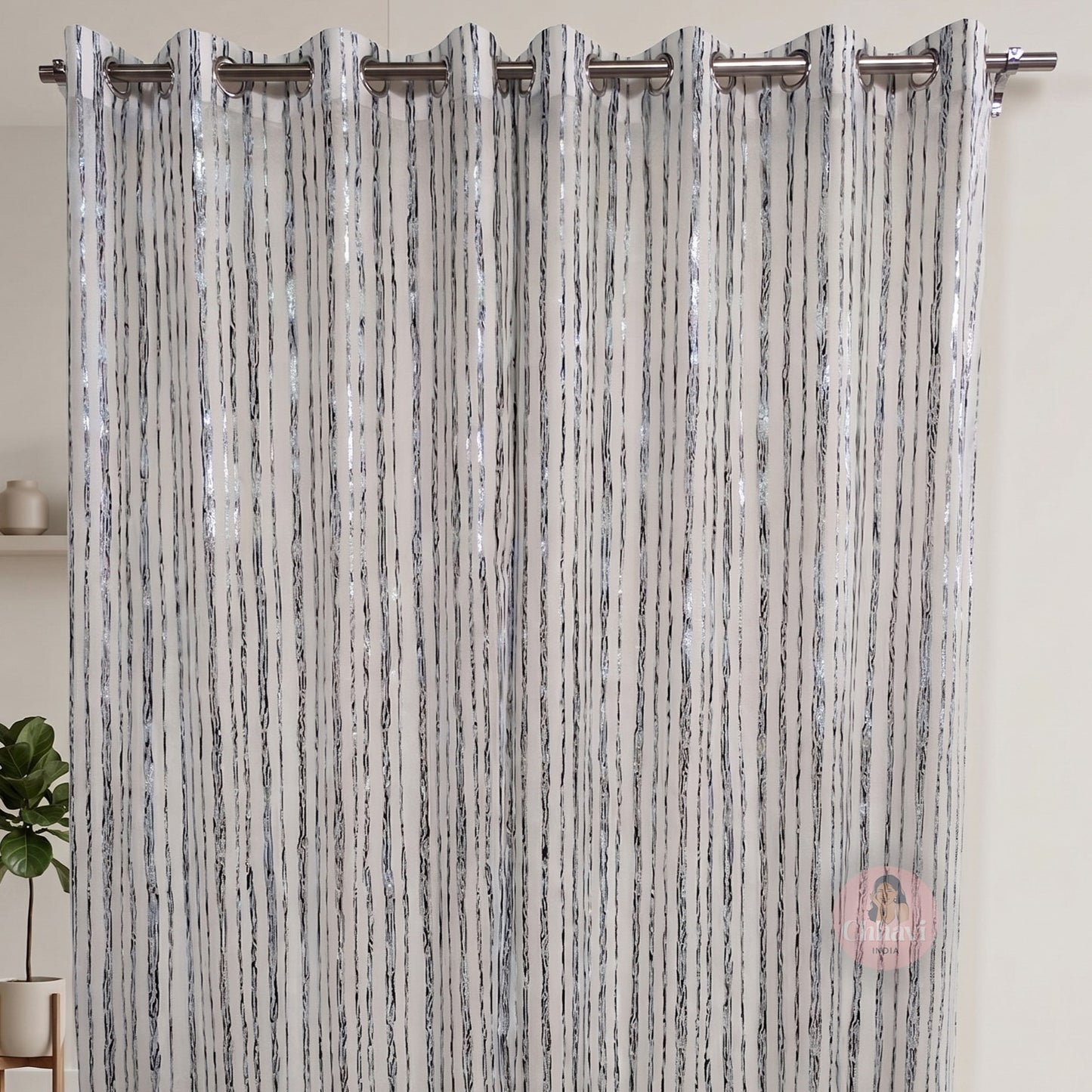 CHHAVI INDIA DESIGNER PRINTED DOOR CURTAIN PACK OF 2
