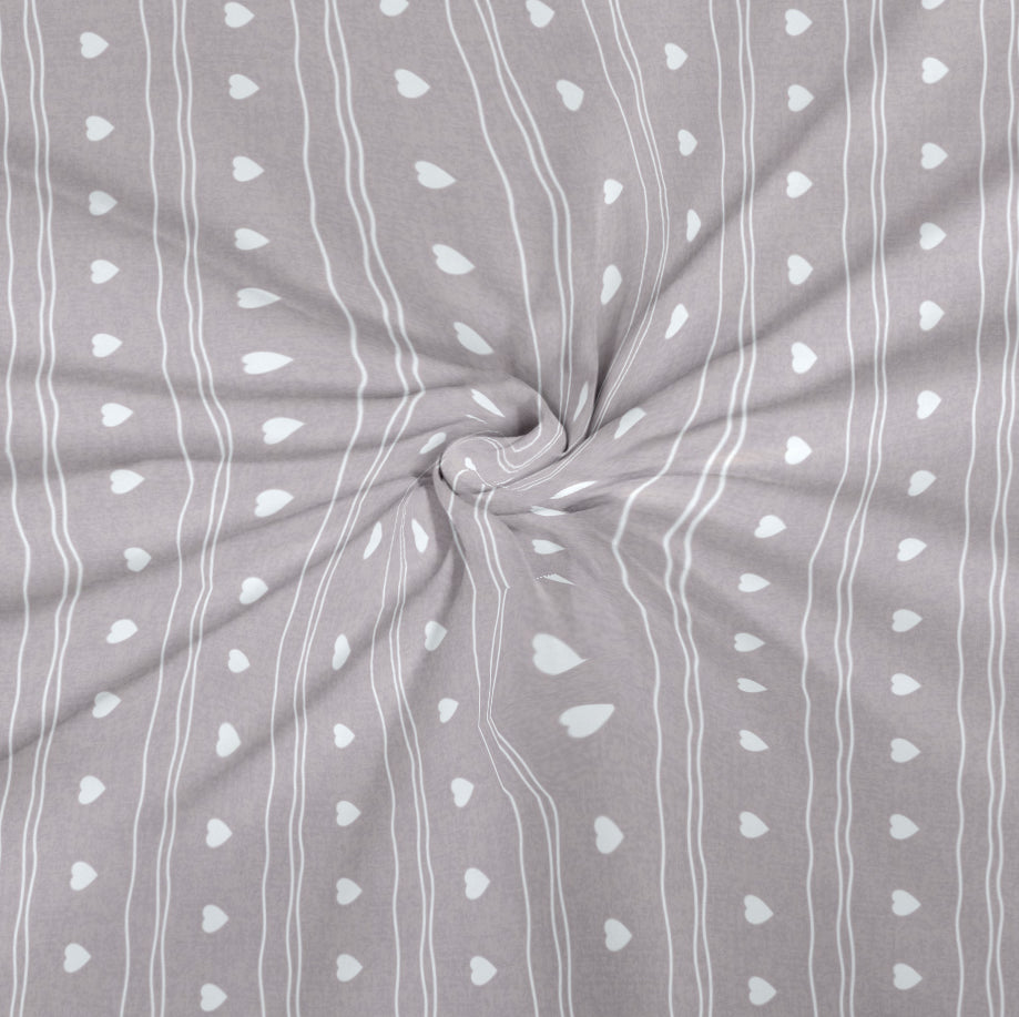 CHHAVI INDIA 210 TC Microfiber Printed King Size Bedsheet With Pillow Covers