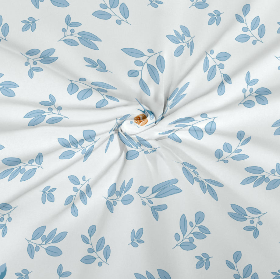 CHHAVI INDIA 210 TC Microfiber Printed King Size Bedsheet With Pillow Covers