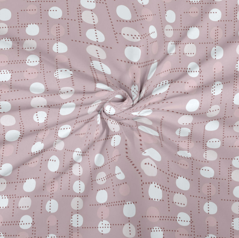 CHHAVI INDIA 210 TC Microfiber Printed King Size Bedsheet With Pillow Covers