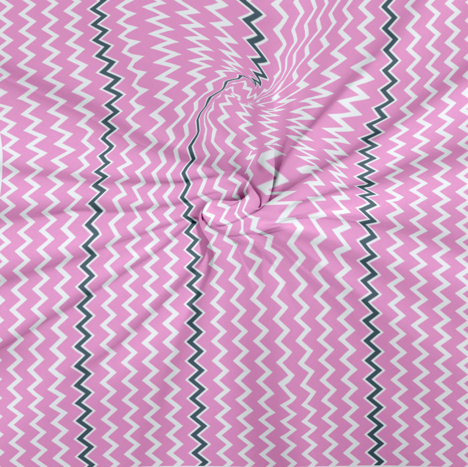 CHHAVI INDIA 210 TC Microfiber Printed King Size Bedsheet With Pillow Covers