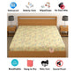 CHHAVI INDIA 210 TC Microfiber Waterproof Printed Fitted (Elastic) Bedsheet