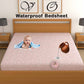 CHHAVI INDIA 210 TC Microfiber Waterproof Printed Fitted (Elastic) Bedsheet