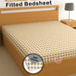 CHHAVI INDIA 210 TC Microfiber Waterproof Printed Fitted (Elastic) Bedsheet
