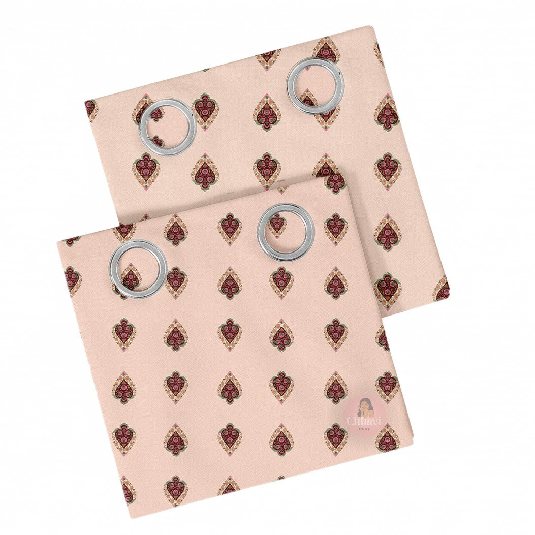 CHHAVI INDIA DESIGNER PRINTED DOOR CURTAIN PACK OF 2