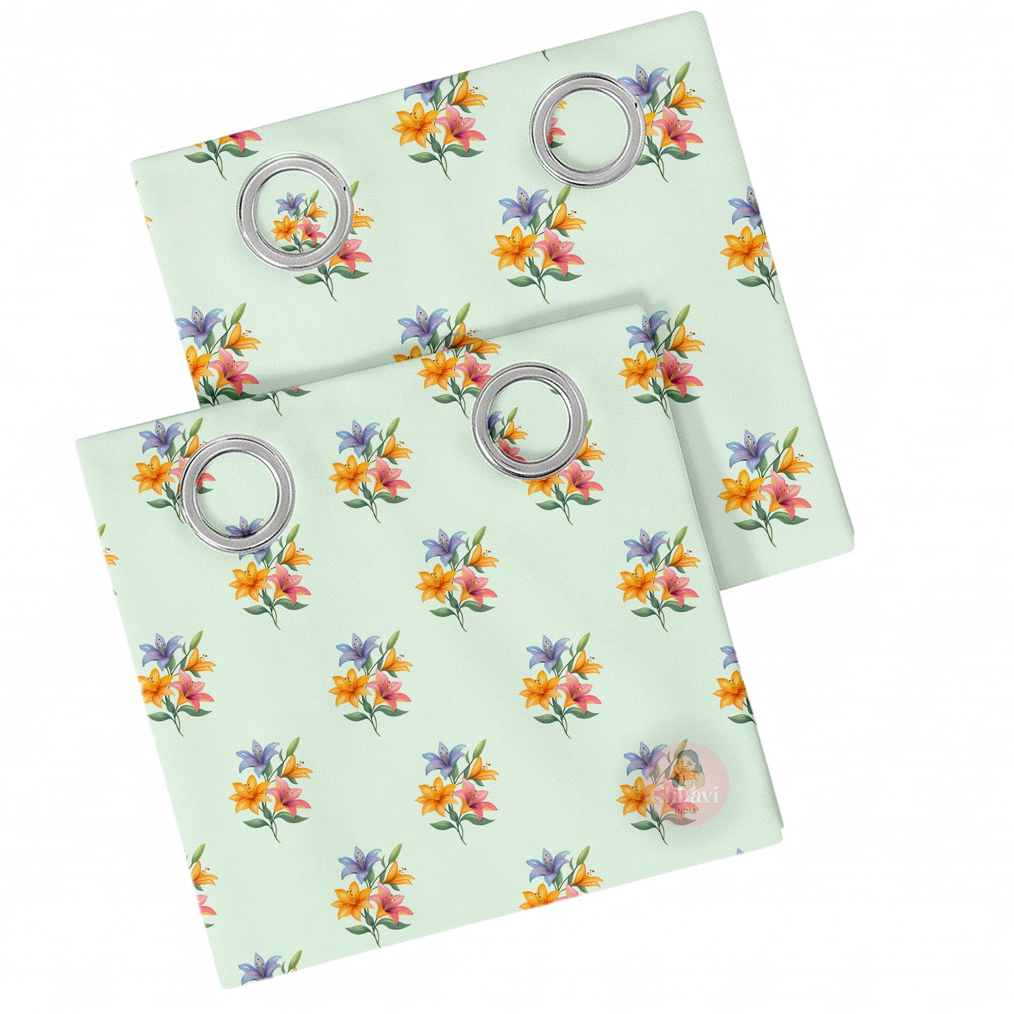 CHHAVI INDIA DESIGNER PRINTED DOOR CURTAIN PACK OF 2