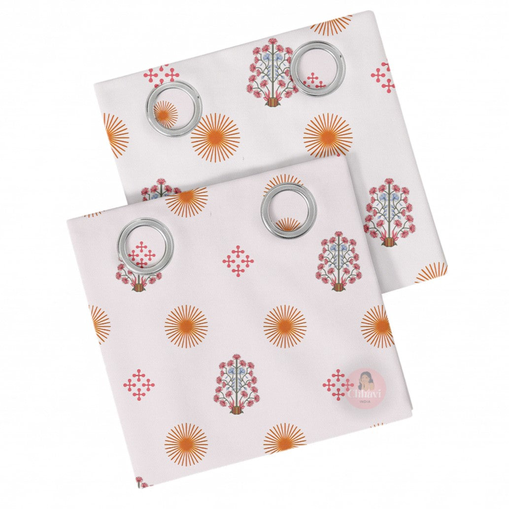 CHHAVI INDIA DESIGNER PRINTED DOOR CURTAIN PACK OF 2